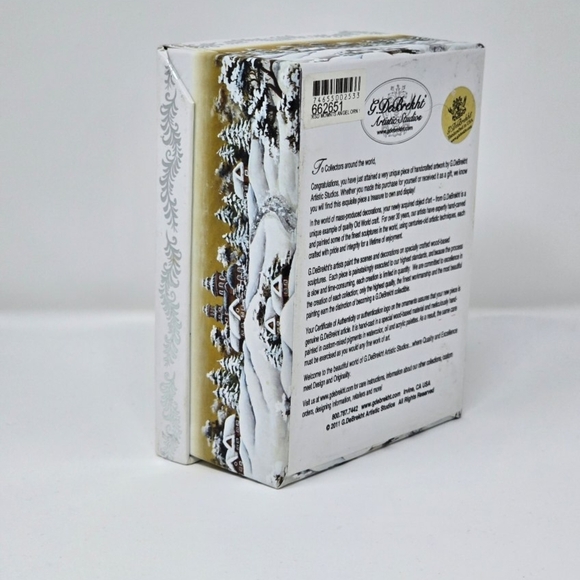 G.DeBrekht Christmas Keepsake Nutcracker Angel Hanging Figurine - Picture 8 of 12